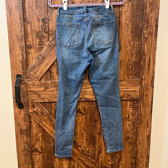 Womens rewash distresses‎ skinny jeans size 7 - Picture 3 of 4